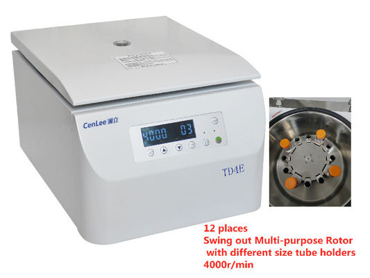 Καλή τιμή. 240ml αερισμένο κλινικό Benchtop υποβάλλει το στροφέα ταλάντευσης συρίγγων σε φυγοκέντρωση έξω σε απευθείας σύνδεση