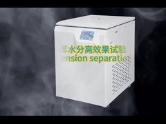 Η τράπεζα αίματος κατεψυγμένη υποβάλλει σε φυγοκέντρωση