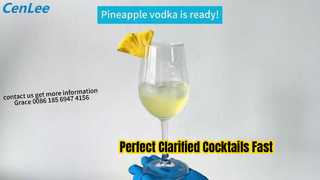 Φυγόκεντρος για Clarifying Bar Cocktails and Drinks