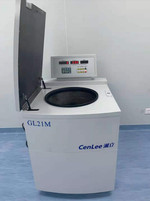 GL21M 21000 στροφές/δευτερόλεπτο Υπερταχεία Στεκό ψυγείο Κεντρίφουγα με 10/10 επιτάχυνση/Decel ποσοστά
