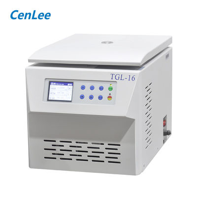 ποιότητας Tgl-16 σταθερό Ultracentrifuge 16000rpm 12 X1.5ml/2.2ml/5ml ψυγείων αίματος επιτραπέζιων κορυφών στροφέων γωνίας Εργοστάσιο
