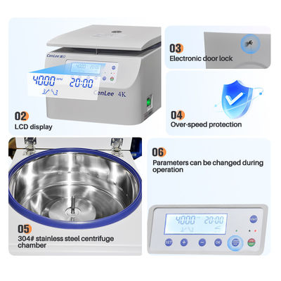 Cenlee 4K Benchtop Αυτο-ισορροπία διαχωρισμού αίματος φυγοκεντρίωση Μηχανή από την Κίνα