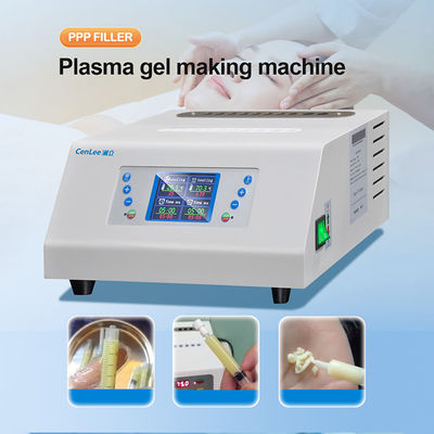 Ψηφιακή οθόνη PPP Biofiller Plasma Gel Bio Filler Maker Μηχανή Θέρμανση και χρόνος Παραμέτρους ρυθμιζόμενες