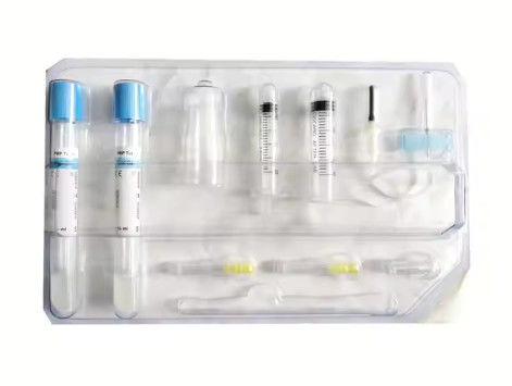 Καλή τιμή. 10ML 15ML PRP σωλήνα κιτ με ACD Gel πλαστικό σωλήνα για βολική συλλογή αίματος σε απευθείας σύνδεση