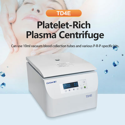 Μέγιστο RPM 4000 r/min Μηχανή φυγοκέντρωσης PRP για 10 ml σωλήνα συλλογής αίματος στην ιατρική θεραπεία PRP