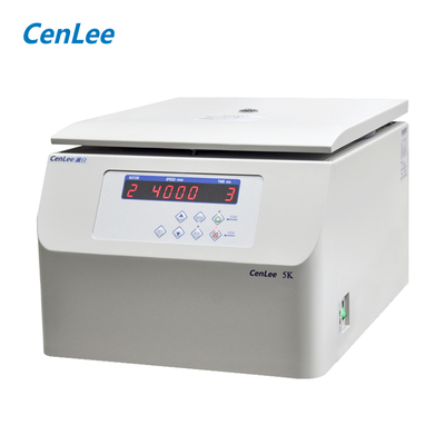 Καλή τιμή. Εργαστηριακή φυγοκέντρωση Cenlee5K 2L 2000ml 4x500ml Μεγάλο όγκο φυγοκέντρωση Μηχανή σε απευθείας σύνδεση