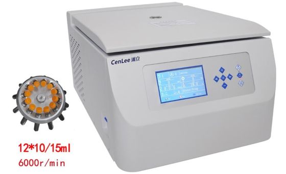 Καλή τιμή. Οθόνη LCD CenLee6R 6000r/Min Κλινική φυγόκεντρος πάγκου χαμηλής ταχύτητας Ψυγμένη σε απευθείας σύνδεση
